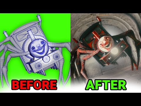 BEFORE & AFTER: Choo Choo Charles - I'm not a MONSTER!