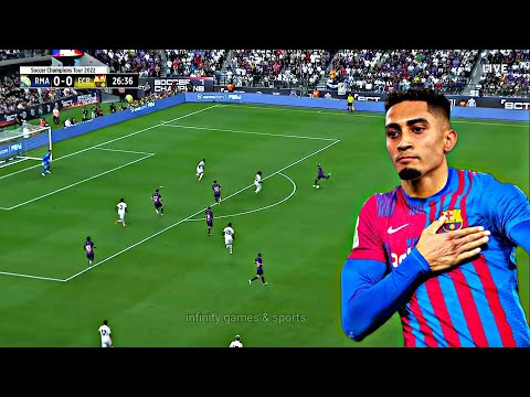 Raphinha's Goal From OUT of The  D Box.       Barcelona vs Real Madrid