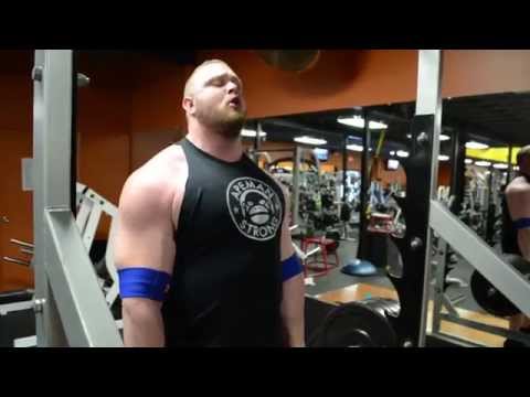 495lbs x 25 Reps "Cheat" Barbell Row