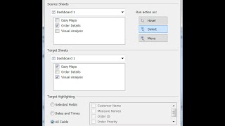 Tableau Dashboard Navigation using Action filter & Highlights