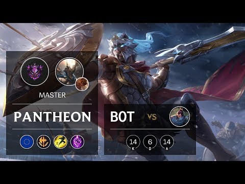 Pantheon Bot vs Yasuo - EUW Master Patch 9.21