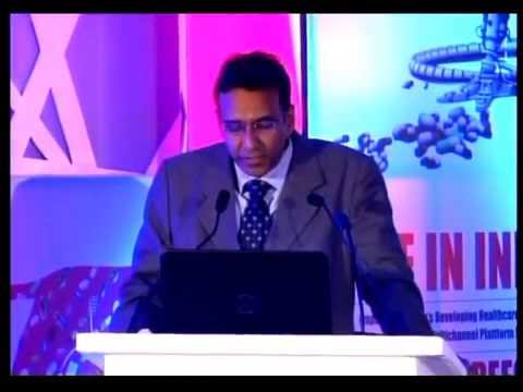 Dr. Sandeep Chatrath of  Dharamshila Hospital addressing at Pharmaleaders 2014 Summit