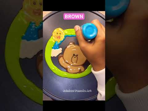 Shorts - BROWN Pancake Art@rainbowpancakeart