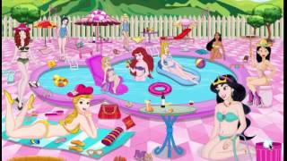Princess Pool Cleaning Party Game Walkthrough Princess Pool Cleaning Party Game Walkthrough