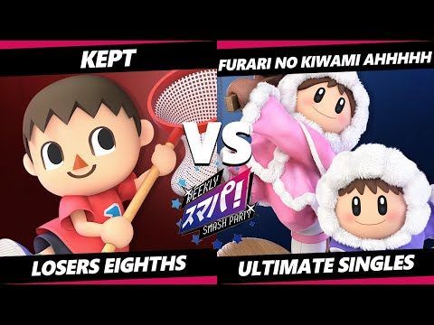 Sumapa 106 Top 8 - Kept (Villager) Vs. Furari no kiwami ahhhhh (Ice Climbers) Smash Ultimate - SSBU