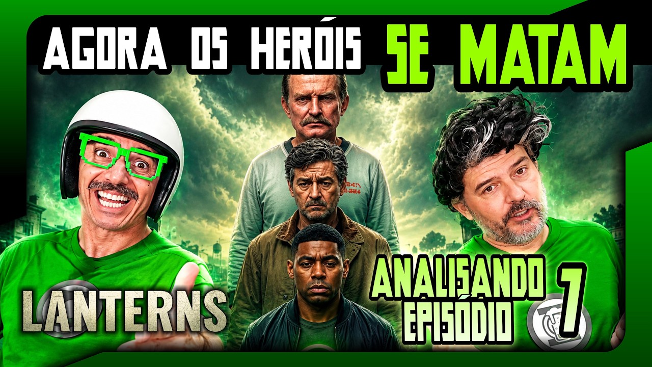 AGORA ACABARAM COM O PAI DO HAL JORDAN  📉 REVIEW SEM FRESCURA: LANTERNAS (EP 7) #lanternas