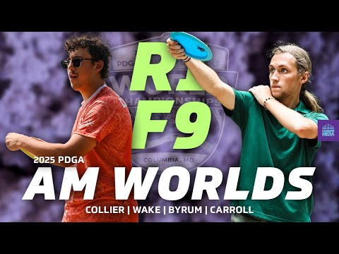 2025 PDGA Amateur World Championships | R1F9 | Collier, Wake, Byrum, Carroll | MA1