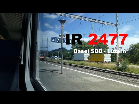 Interregio Mitfahrt von Basel SBB nach Luzern: IR 2477 | ungekürzt