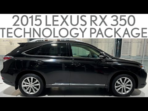 2015 Lexus RX 350 Technology Package (L2D0071A) - Full Review and Walk Around