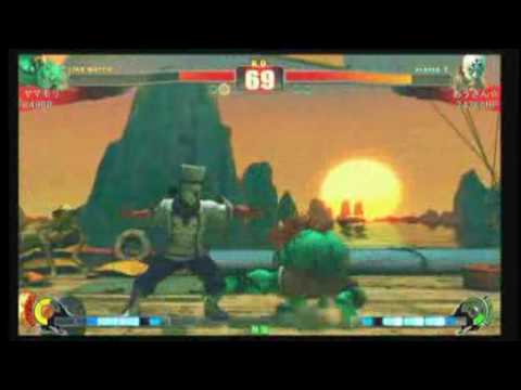 SF4:Yamamori (Bl) vs Ausan (Fu) - Team Kanagawa vs Team Chiba - 17-10-2009
