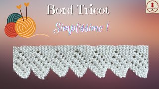 BORD TRICOT POINTES