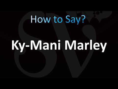 How to Pronounce Ky-Mani Marley (CORRECTLY!)