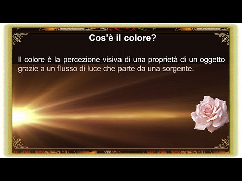 I COLORI - I COLORI PRIMARI E IL LORO UTILIZZO