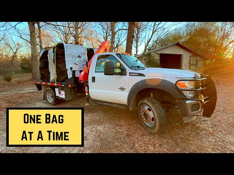 Crazy Day Delivering and Cutting Firewood