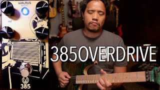 Video thumbnail for The Most Dynamic Overdrive! Walrus Audio 385 Guitar Pedal Demo by Perfecto De Castro