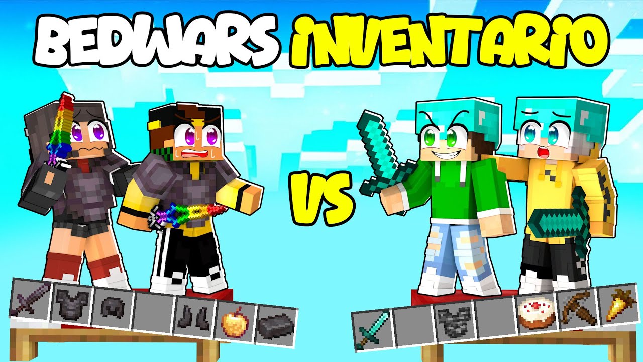 BEDWARS 2 vs 2 INVENTARIO SEGRETO CONDIVISO - ALEE e MARCY vs NICO e ZEYXON - MINECRAFT ITA