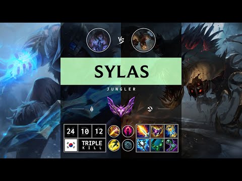 Sylas Jungle vs Fiddlesticks - KR Master Patch 14.12