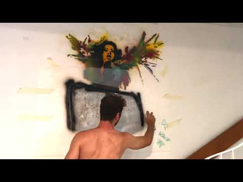 ISRAVISION - Dana international "The Queen of Israel sq." Street-art