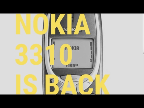 NOKIA 3310 RELAUNCH NOKIA 3310 is back!!! the legend returns