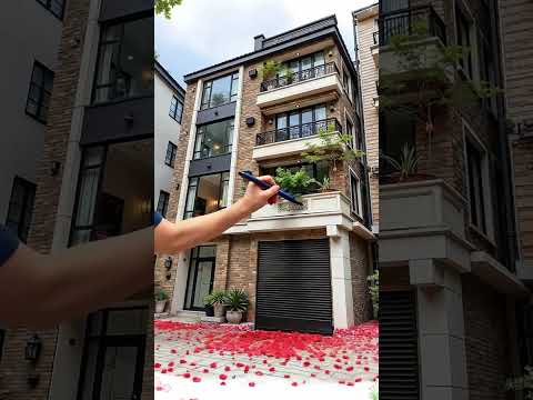 Modern Vertical Home Design 642. #home #dreamhome #homedesign #housedesign #modernhomes #vertical