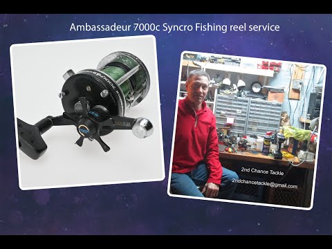 Abu Ambassadeur 7000C Syncro with Boca Bearings Upgrades How to service & maintain this fishing reel