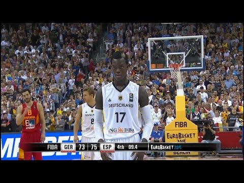 Dennis Schröder 26 Points, 7 Assists vs Spain - Full Highlights EuroBasket 2015