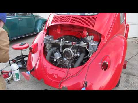VW Bug 2110cc Stroker Engine First Start, Initial Break In