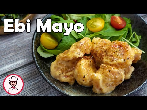 Ebi Mayo : Crevettes frites sauce mayonnaise !