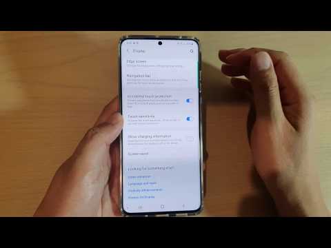 Galaxy S20/S20+: How to Enable / Disable Show Charging Information