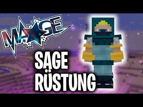 The HEXXIT armor!  Sage set with OP effects!  - Minecraft Mage #9 |  Minecraft 1.12 mod pack