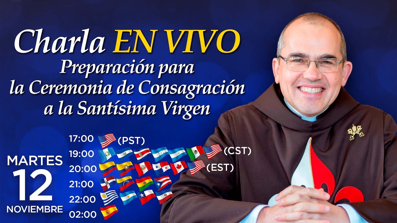 👉 Preparación para la ceremonia de Consagración - Padre Manuel Rodríguez