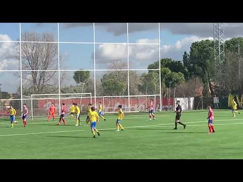 Atlético de madrid vs DAV Santa Ana