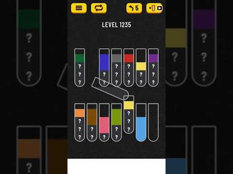【Water Sort Puzzle】 Level 1235