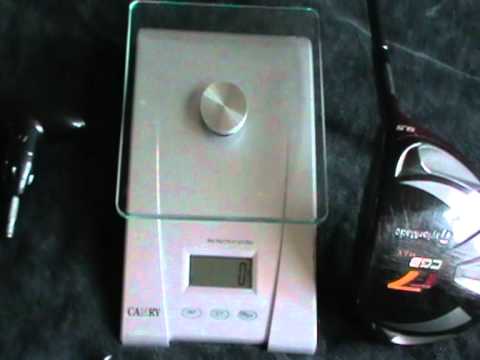 TaylorMade r7 CGB Max Driver weight inspection