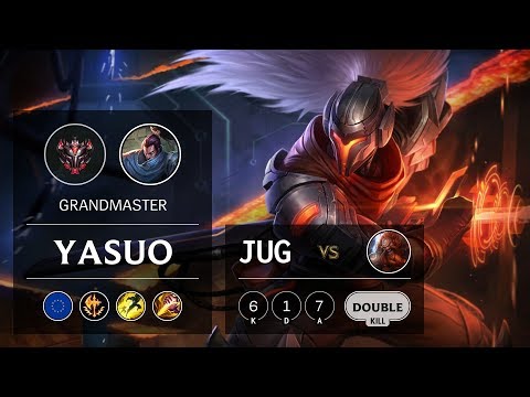 Yasuo Jungle vs Gragas - EUW Grandmaster Patch 9.14
