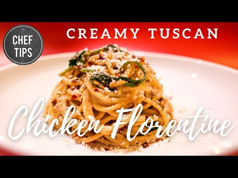 Marry Me Chicken - Creamy Chicken Pasta with Spinach and Sundried Tomatoes - Chef Tips