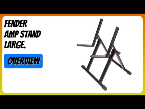 Fender Amp Stand, Large 2016 - Black image 3