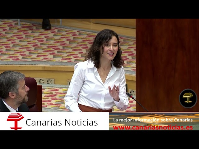 Repaso de Ayuso a la oposición en Madrid