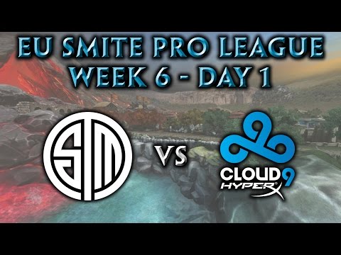 EU SPL Week 6, Day 1 - Team SoloMid vs. Cloud 9 HyperX
