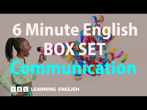 BOX SET: 6 Minute English - 'Communication' English mega-class! 30 minutes of new vocab!
