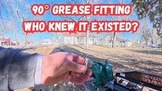 An inexpensive easy solution for hard to reach grease fittings