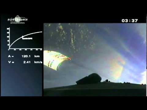 Ariane VA210 launches Eutelsat 21B and Star One C3 commercial communication satellites