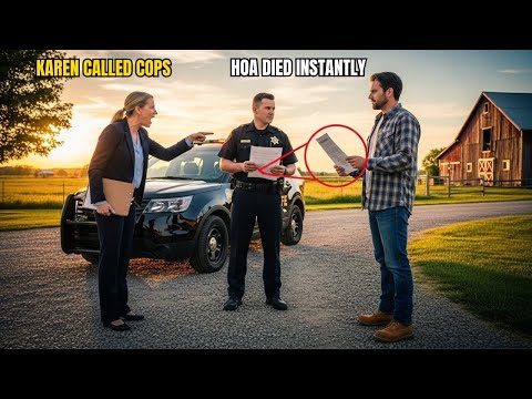 HOA Karen Called Cops When I Returned to My Ranch — Five Minutes Later Her HOA Was Legally Dissolved
