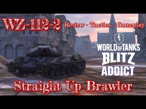 WoT Blitz || WZ-112-2 - Review, Tactics and Gameplay - One Of The Best Russian Style Heavies