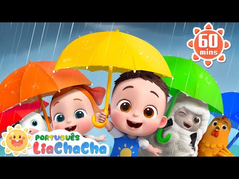 Chuva Chuva Vá Embora | Canção do Animal | Canção da Fazenda | LiaChaCha - Músicas Infantis