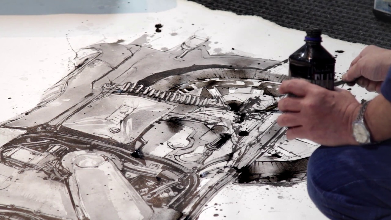 Motorcycle Painting from Makoto Endo at RevZilla.com