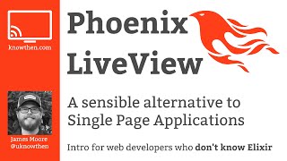 Download the video "Phoenix LiveView for web developers who don't know Elixir."