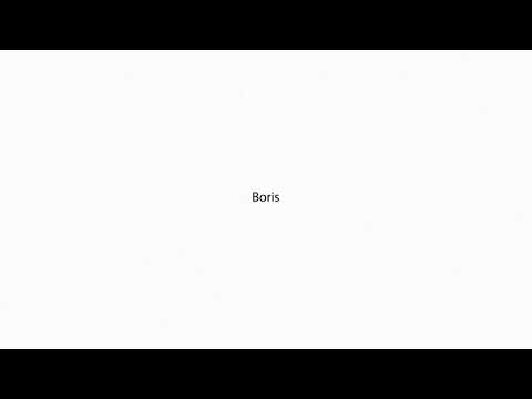 Boris PRONUNCIATION