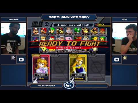 SCC The Double Melee Singles - Thelake (Zelda) vs Semi (Peach) - Winners Bracket