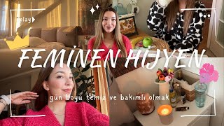 FEMİNEN HİJYEN RUTİNİM | tüm gün güzel kokmanın ipuçları, vücut bakımı